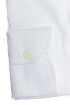 BORRELLI | Herringbone Shirt | White