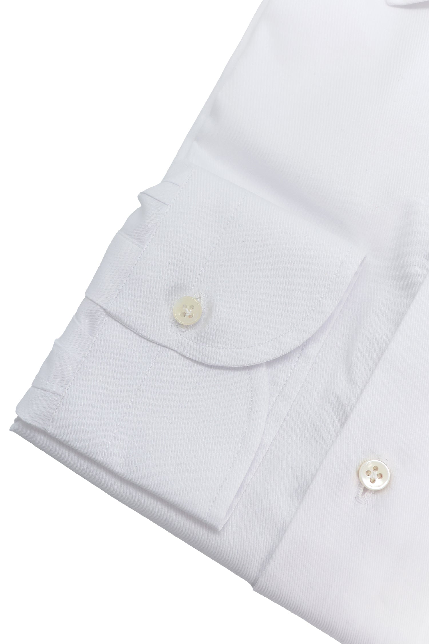 BORRELLI | Twill Shirt | White