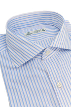 BORRELLI | Sakellaridis Striped Shirt | Light Blue