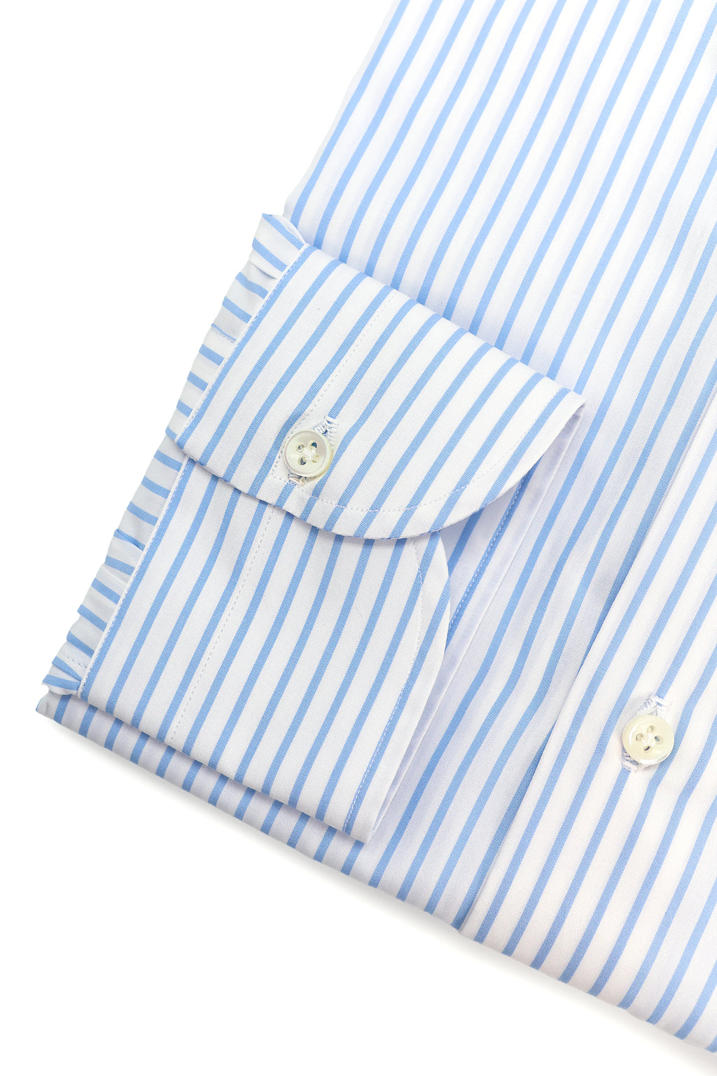 BORRELLI | Sakellaridis Striped Shirt | Light Blue