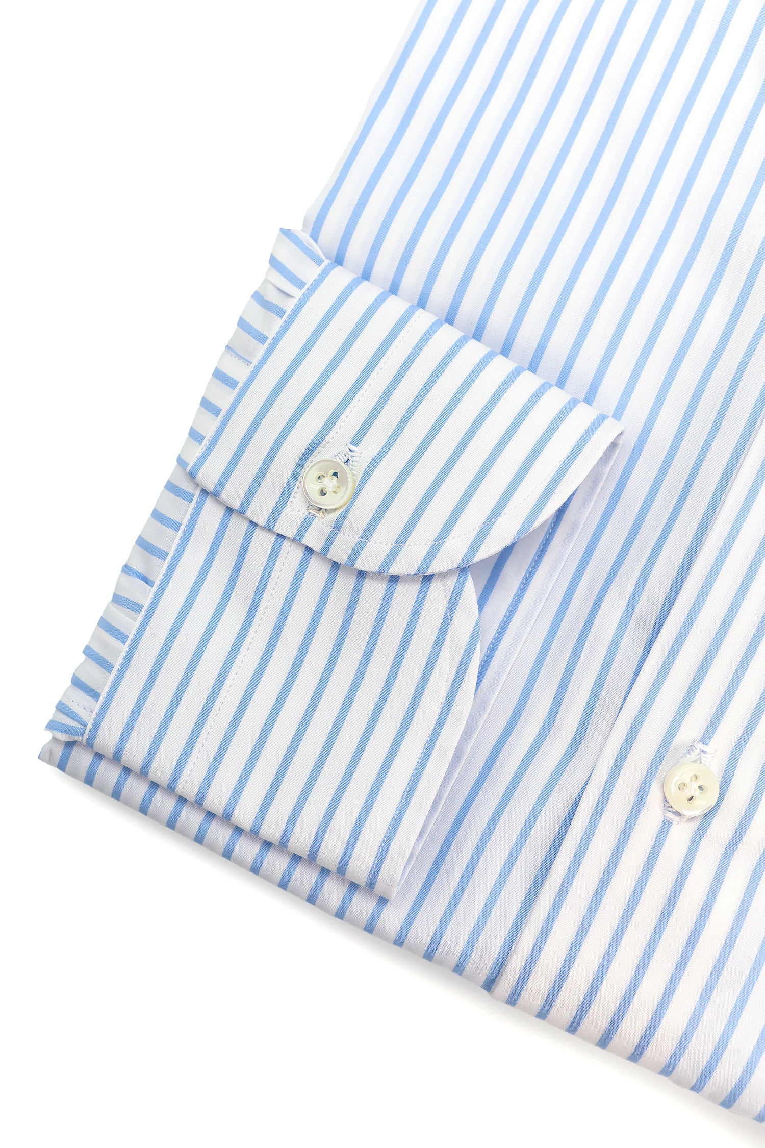BORRELLI | Sakellaridis Striped Shirt | Light Blue