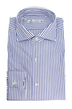 BORRELLI | Sakellaridis Striped Shirt | Blue