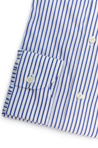 BORRELLI | Sakellaridis Striped Shirt | Blue