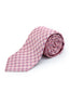 CANALI | Geometric Pattern Tie | Pink