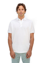 CANALI | 3-Button Polo | White