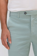 CANALI | Slim Leg Stretch Chino | Mint Green