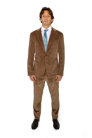 CANALI | Corduroy Suit | Brown