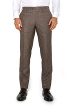 CANALI | Houndstooth Suit | Dark Brown
