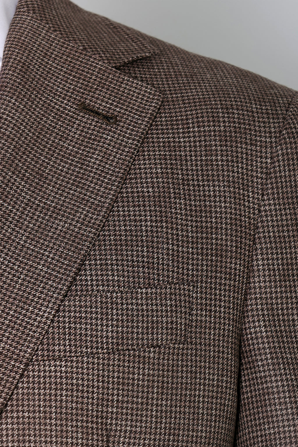 CANALI | Houndstooth Suit | Dark Brown