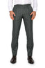 CANALI | 1 Pleat Pinstripe Trousers | Forest Green