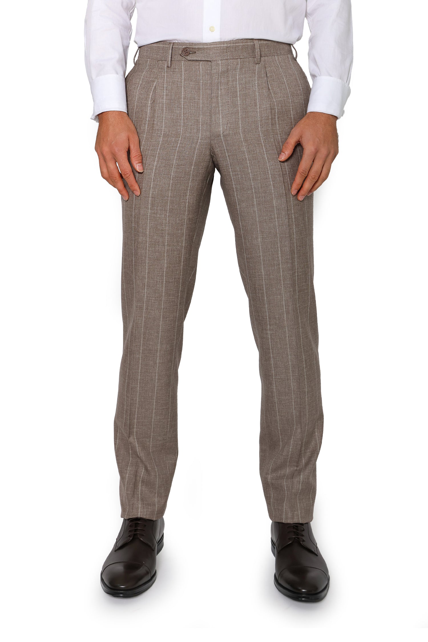 CANALI | Double Breast Suit | Brown