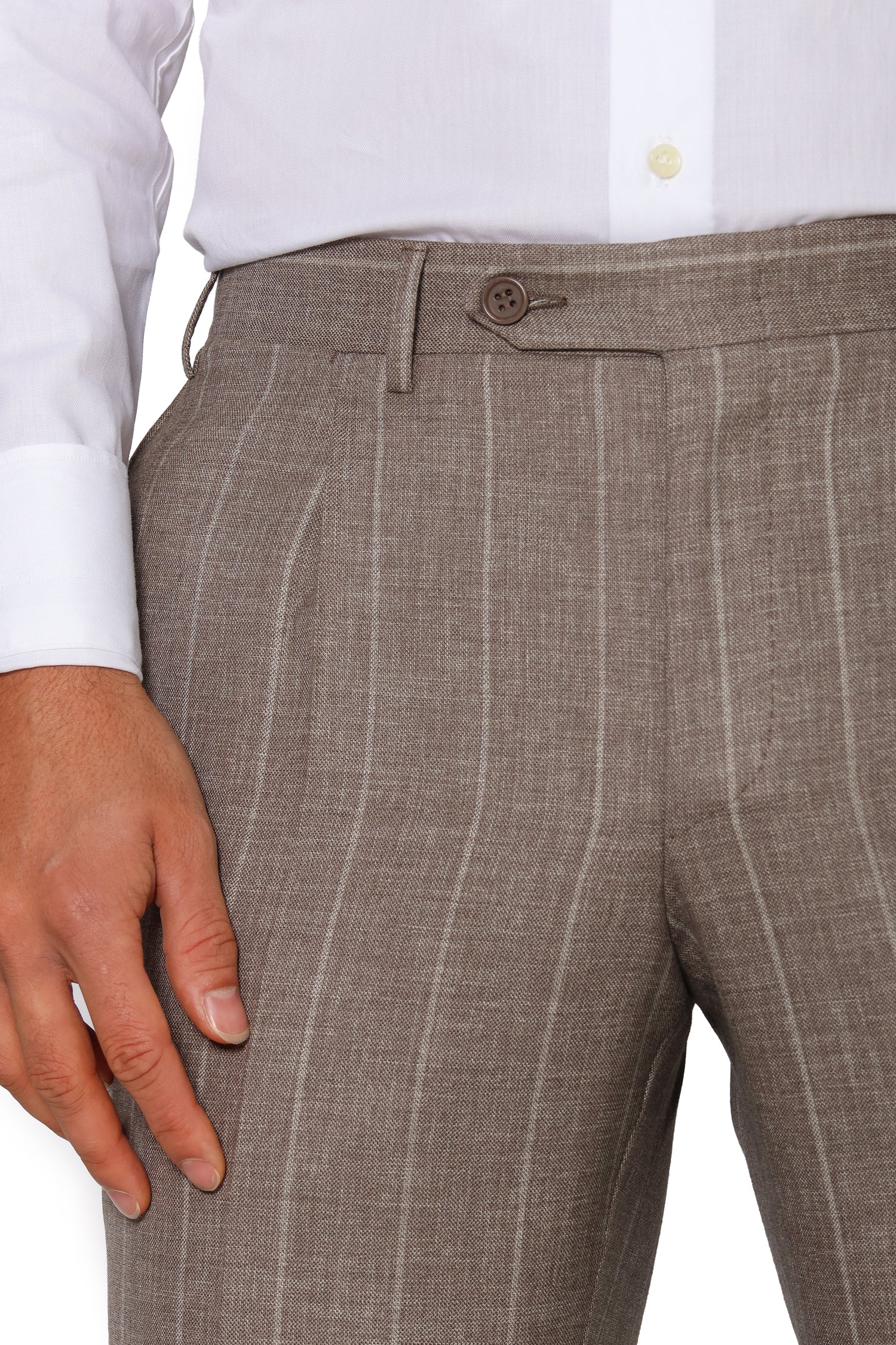 CANALI | Double Breast Suit | Brown
