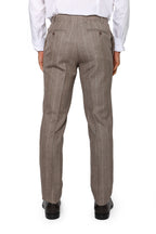 CANALI | Double Breast Suit | Brown