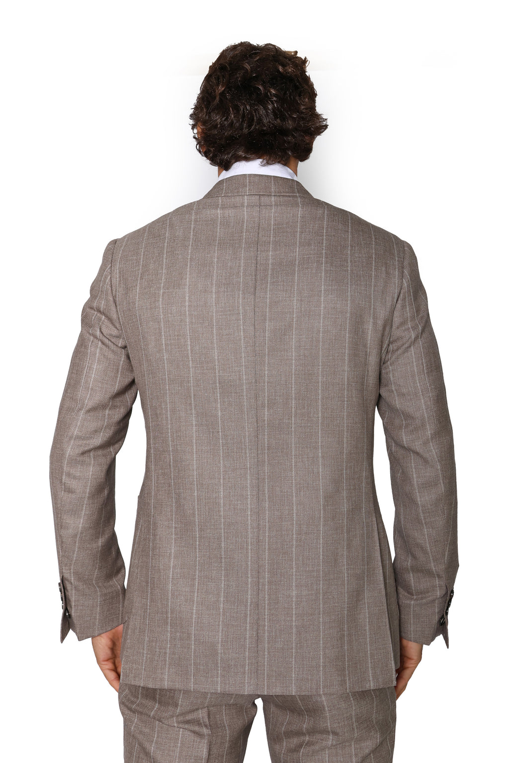 CANALI | Double Breast Suit | Brown
