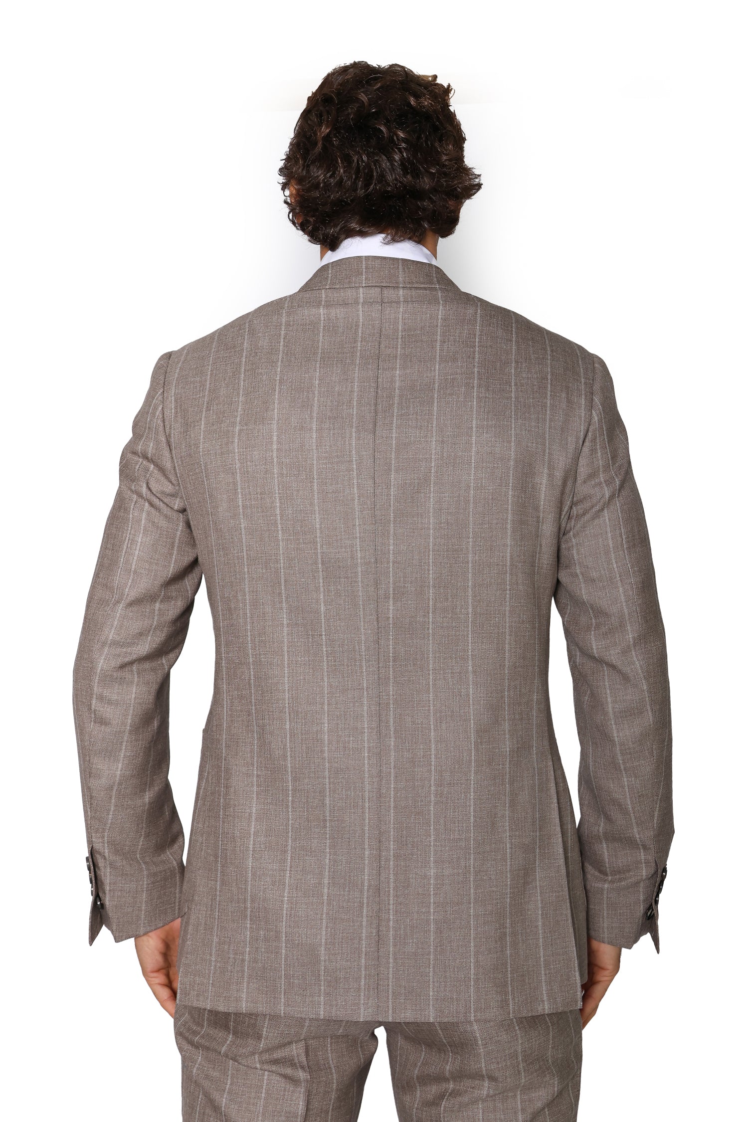 CANALI | Double Breast Suit | Brown