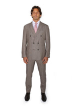 CANALI | Double Breast Suit | Brown