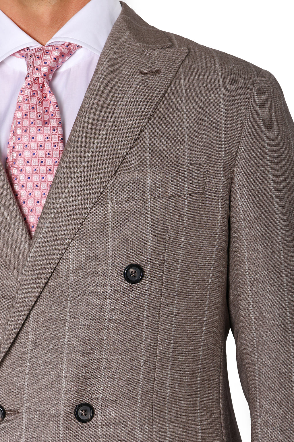 CANALI | Double Breast Suit | Brown