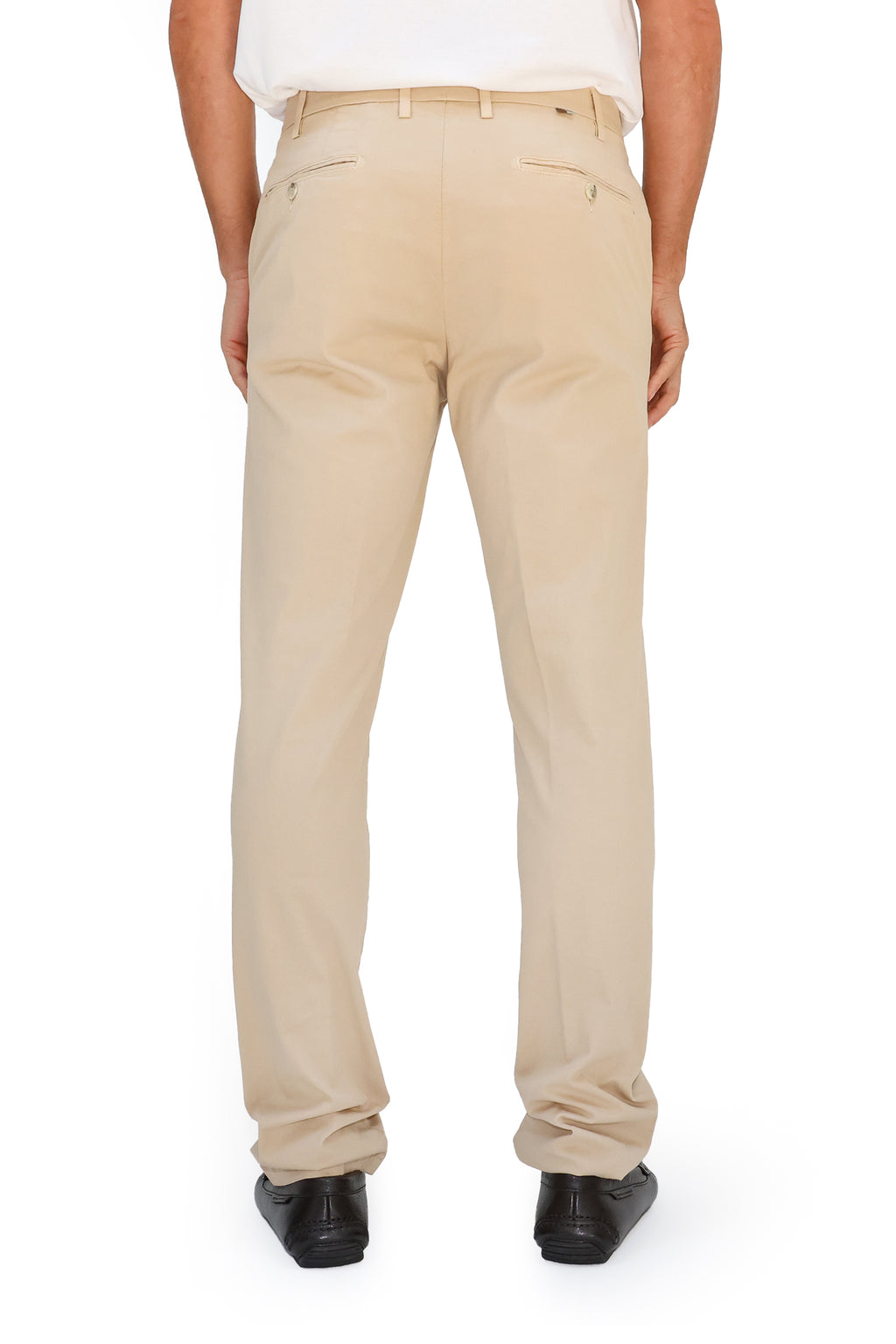 CANALI | Slim Leg Stretch Chino | Sand
