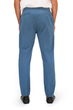 CANALI | Cotton Drawstring Trousers | Teal