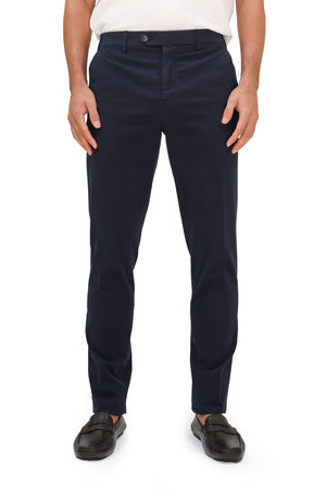 CANALI | Slim Leg Stretch Chino | Navy