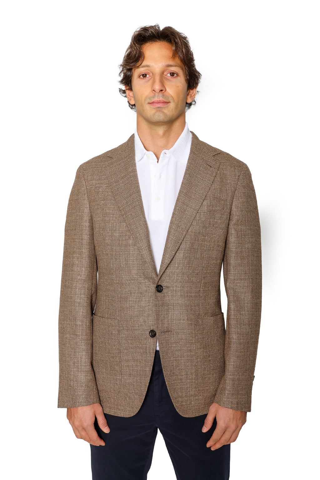 CANALI | Textured Jacket | Brown
