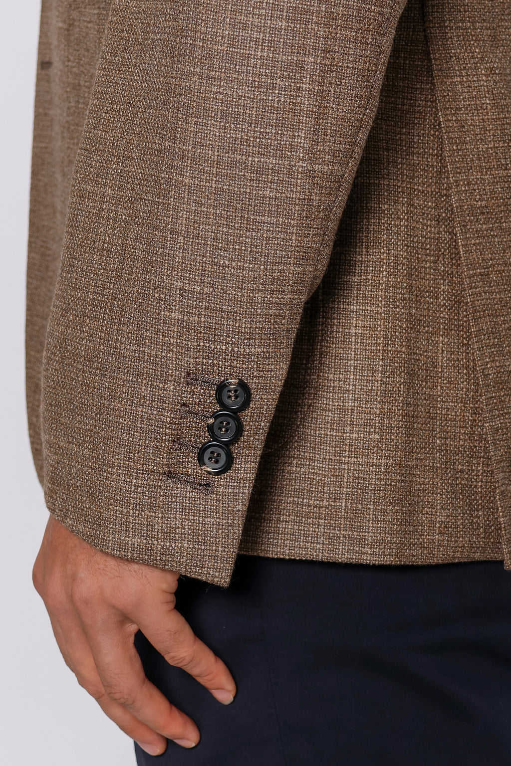 CANALI | Textured Jacket | Brown