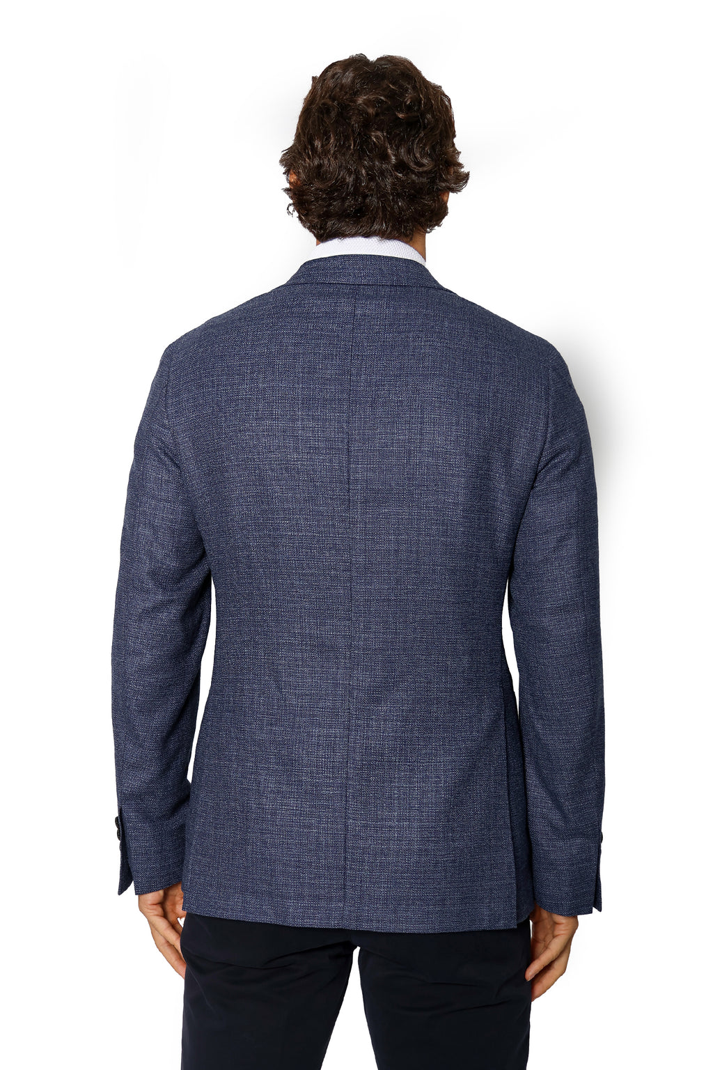 CANALI | Textured Jacket | Mid-Blue
