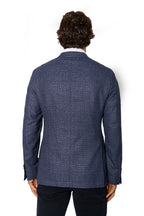 CANALI | Textured Jacket | Mid-Blue