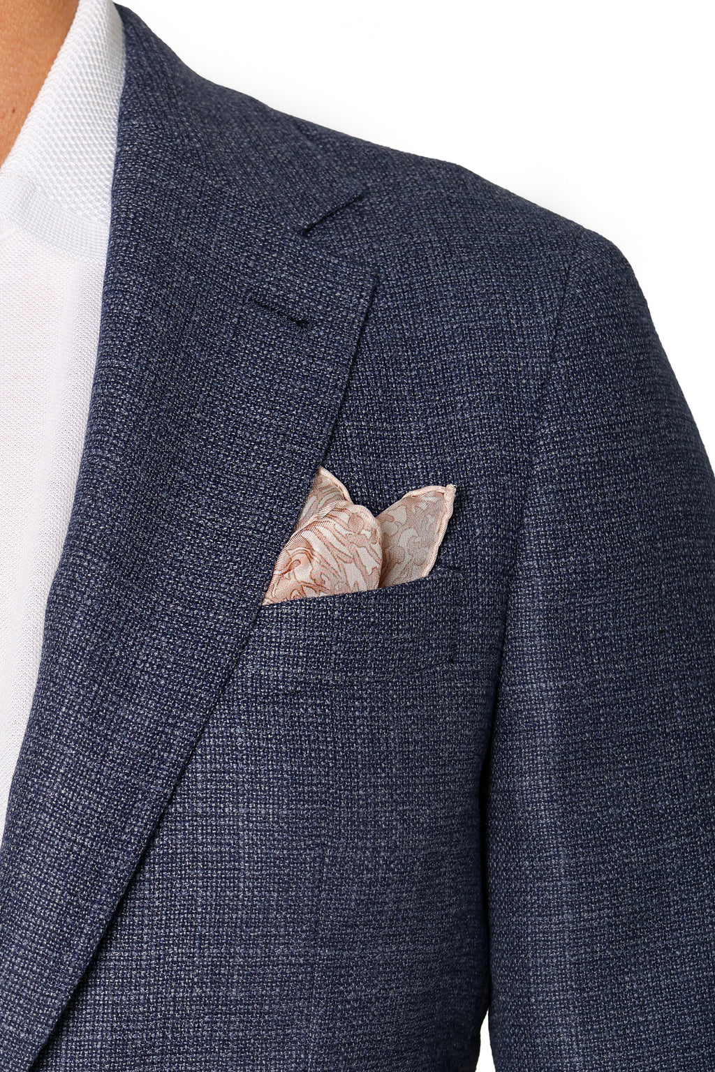 CANALI | Textured Jacket | Mid-Blue
