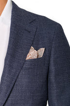 CANALI | Textured Jacket | Mid-Blue