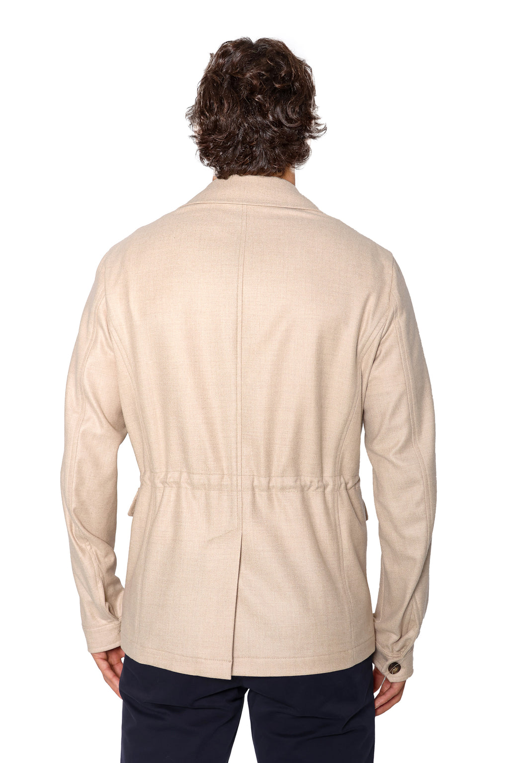 CANALI | Cashmere Safari Jacket | Beige