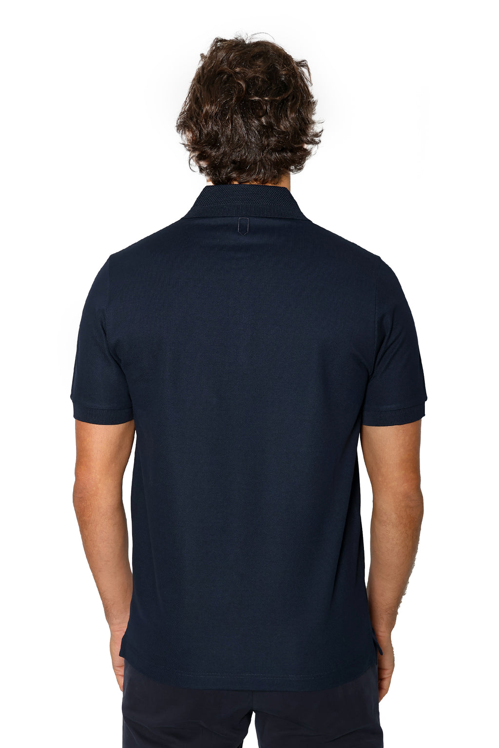 CANALI | 3-Button Polo | Navy