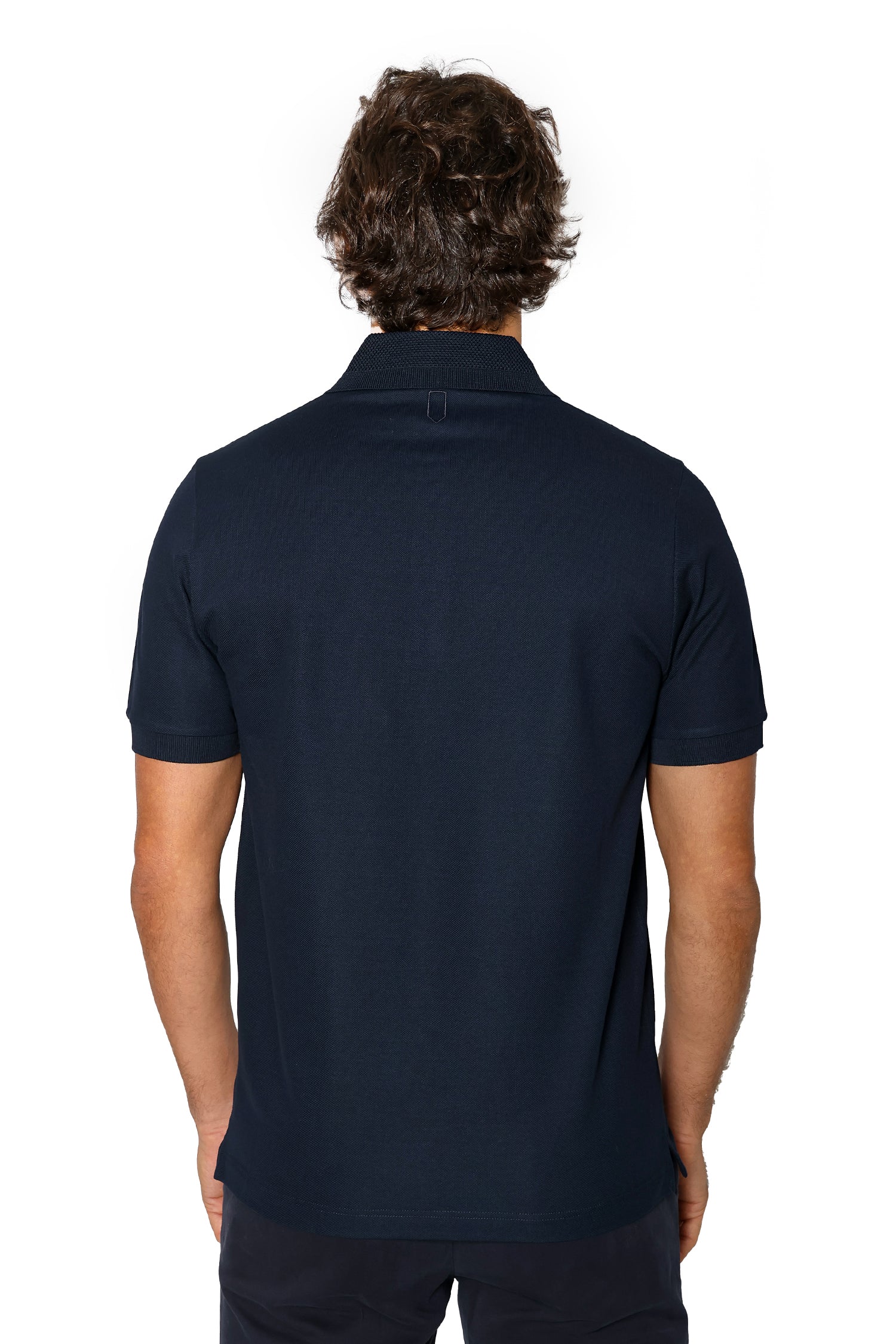 CANALI | 3-Button Polo | Navy