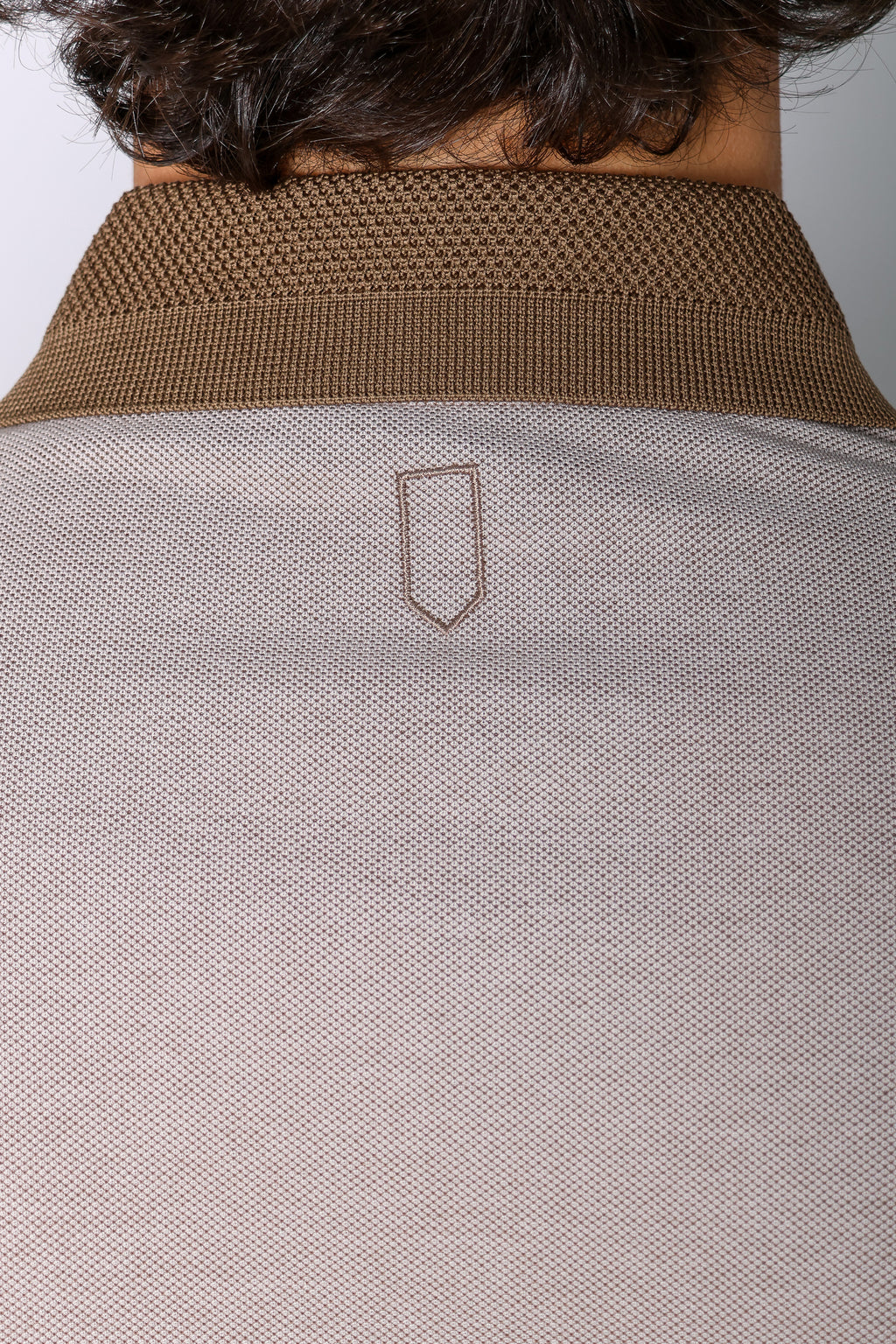 CANALI | 3-Button Polo | Brown