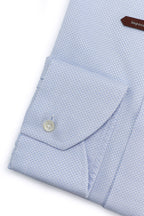 CANALI | Brick Pattern Shirt | Blue