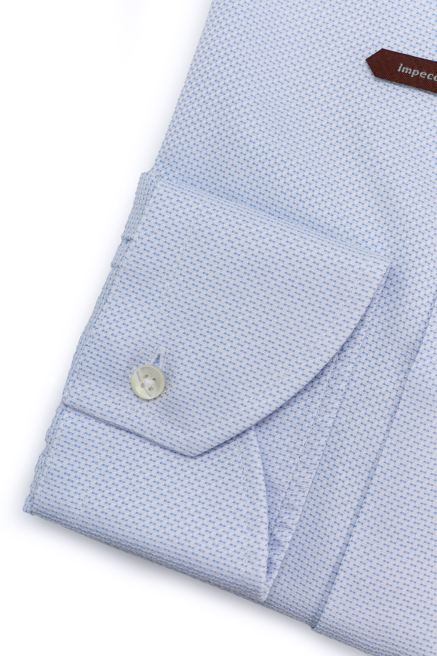 CANALI | Brick Pattern Shirt | Blue