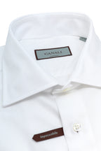 CANALI | Regular Fit Twill Shirt | White
