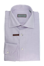 CANALI | Brick Pattern Shirt | Purple