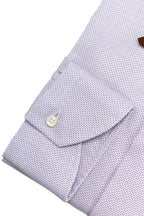 CANALI | Brick Pattern Shirt | Purple