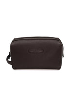 BRIONI | Leather Washbag | Dark Brown