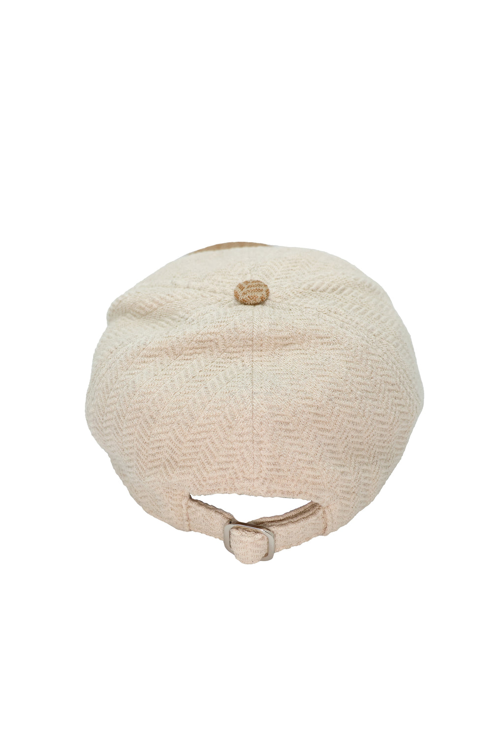 TESI | Herringbone Cap | Beige & Tan