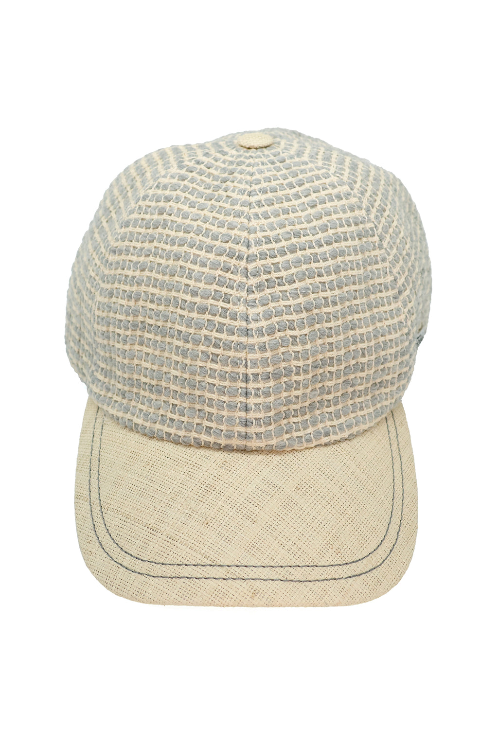 TESI | Woven Cap | Natural & Grey
