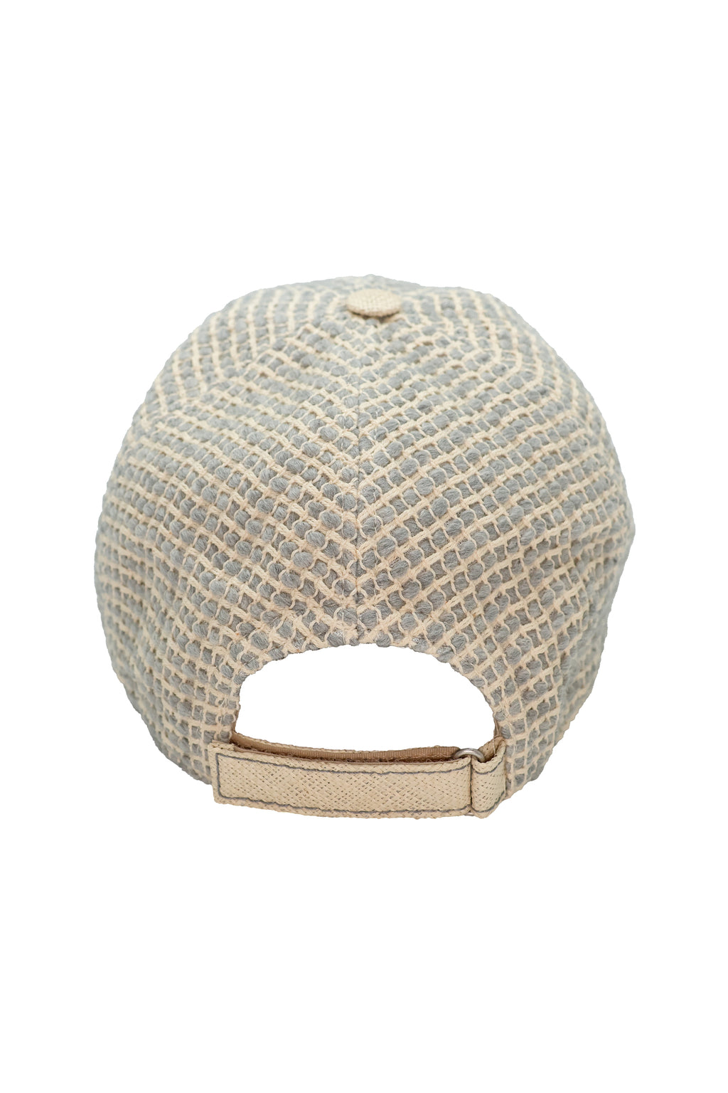 TESI | Woven Cap | Natural & Grey