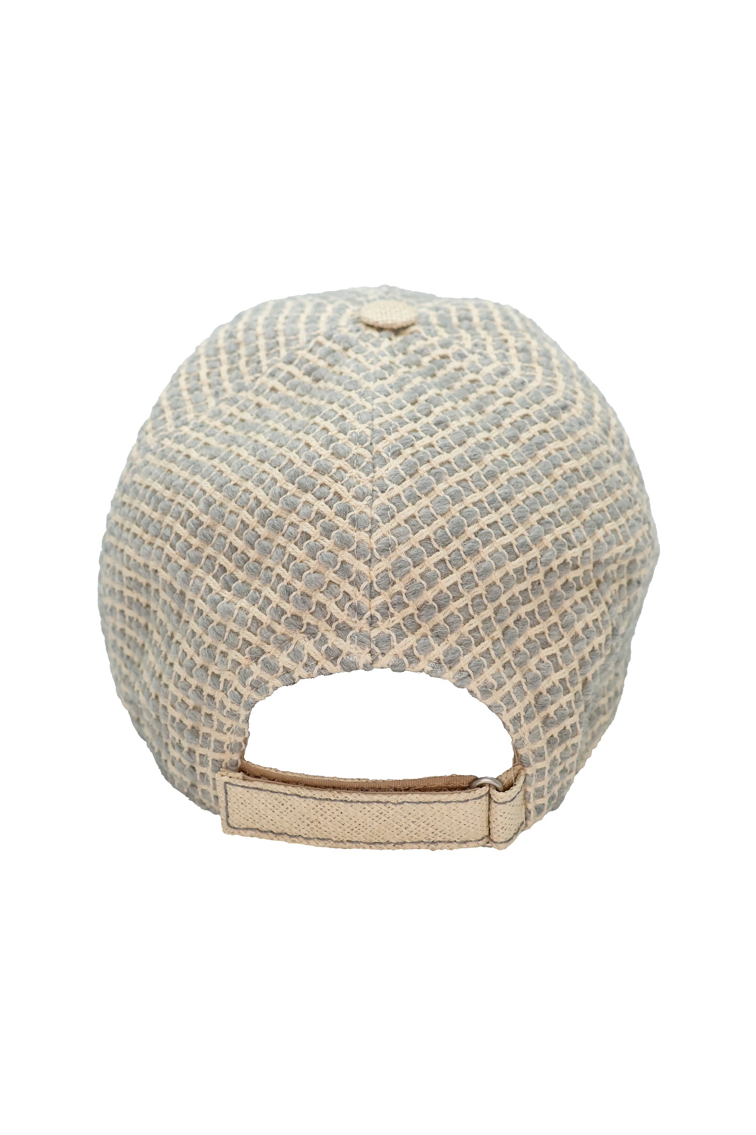 TESI | Woven Cap | Natural & Grey