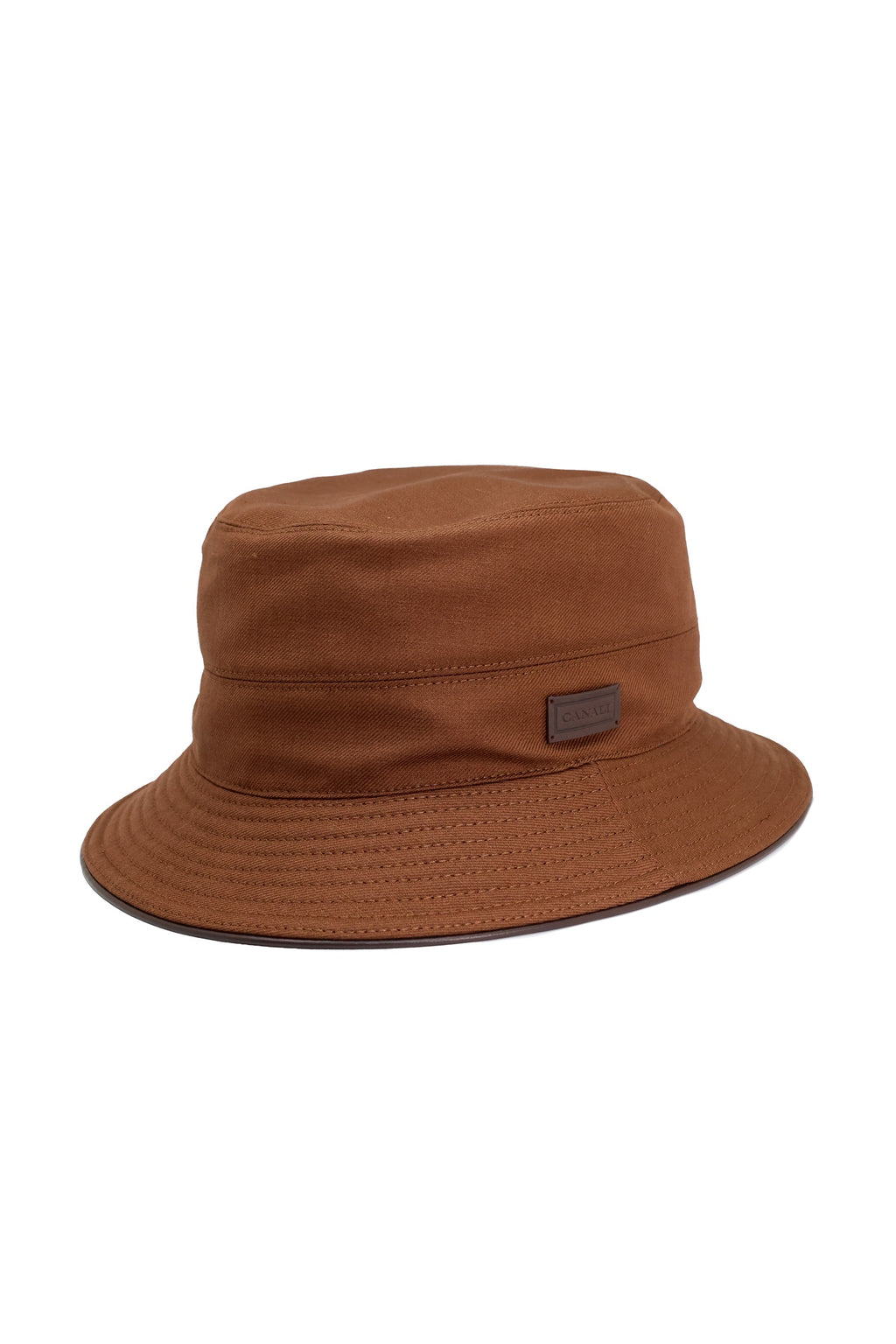 CANALI | Bucket Hat | Tobacco