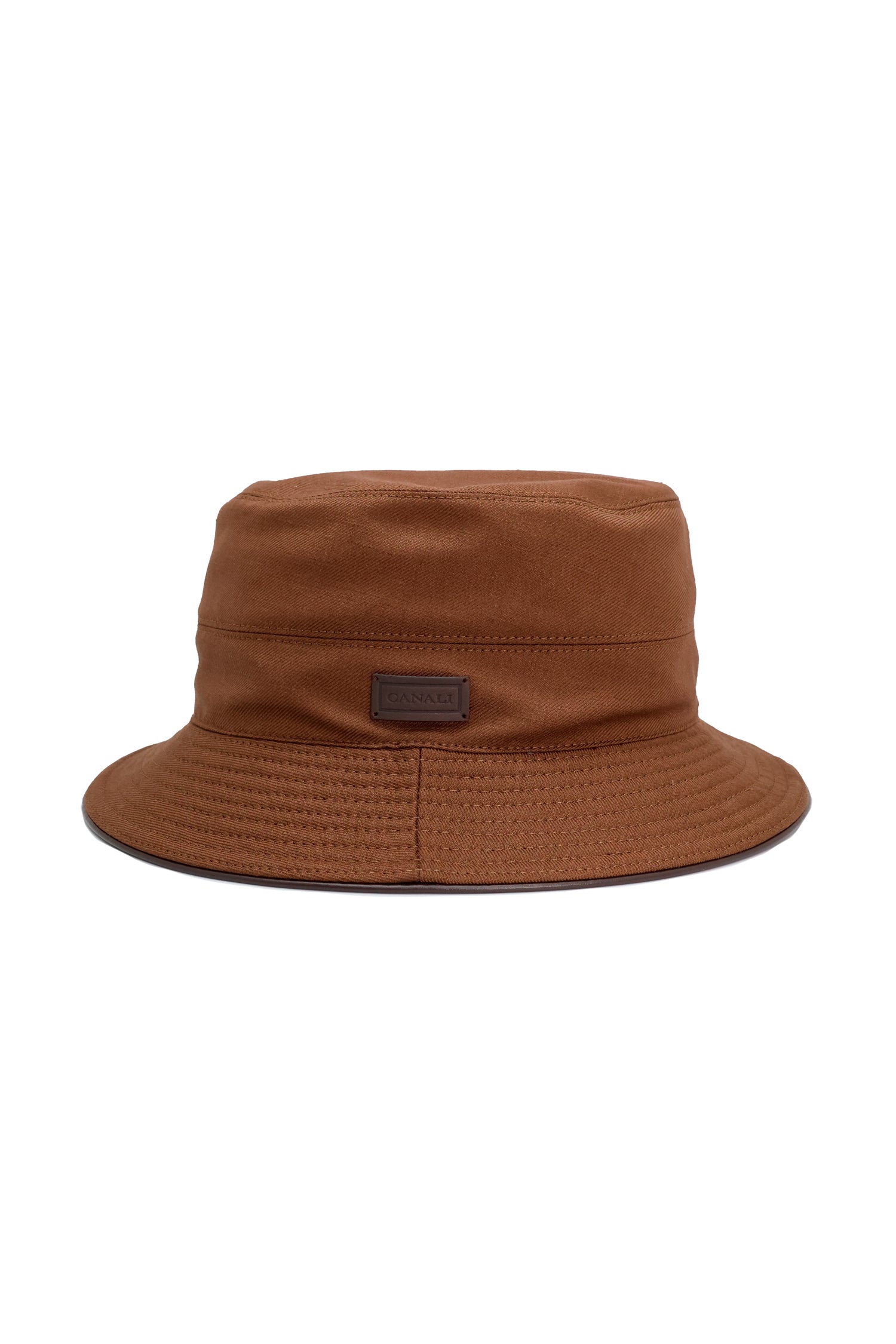 CANALI | Bucket Hat | Tobacco