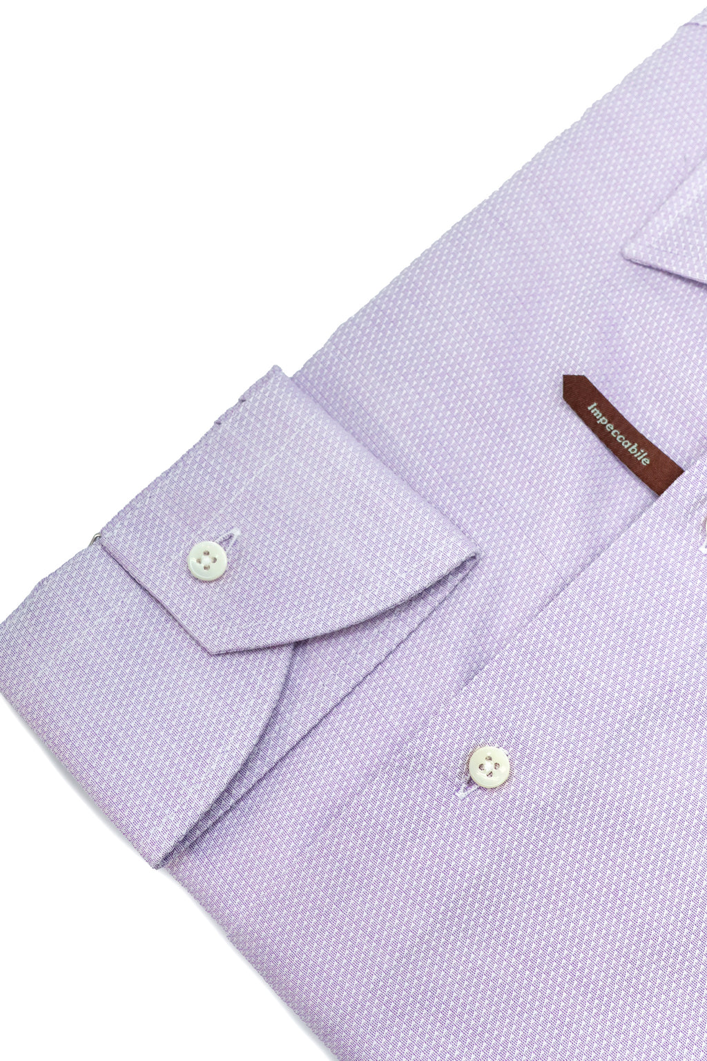 CANALI | Neat Pattern Shirt | Lilac