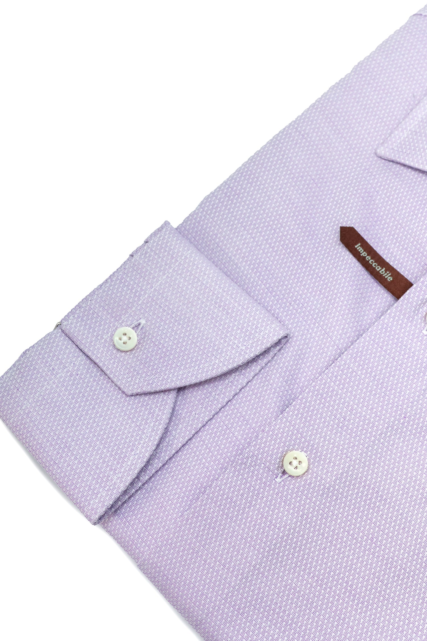 CANALI | Neat Pattern Shirt | Lilac