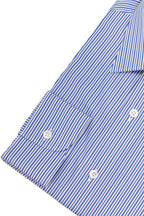 BRIONI | Clark Alternating Striped Shirt | Blue