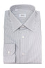 BRIONI | Clark Striped Shirt | Grey & White